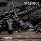AR-15 Mag & Mag Well Pulse Galaxy Gun Skin Vinyl Wrap