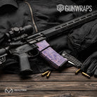 AR-15 Mag & Mag Well Realtree WAV3 Purple Rose Gun Skin Vinyl Wrap