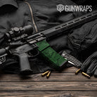 AR-15 Mag & Mag Well Sharp Elite Green Gun Skin Vinyl Wrap