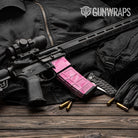 AR-15 Mag & Mag Well Sharp Elite Pink Gun Skin Vinyl Wrap