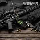 AR-15 Mag & Mag Well Sharp Metro Green Gun Skin Vinyl Wrap