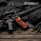 AR-15 Mag & Mag Well Shattered Autumn Gun Skin Vinyl Wrap