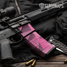 AR-15 Mag & Mag Well Trigon Elite Pink Gun Skin Vinyl Wrap