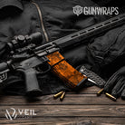 AR-15 Mag & Mag Well Veil Stoke Blaze Gun Skin Vinyl Wrap