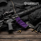 AR-15 Mag & Mag Well Vietnam Tiger Stripe Elite Purple Gun Skin Vinyl Wrap
