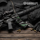AR-15 Mag & Mag Well Vietnam Tiger Stripe Green Tiger Gun Skin Vinyl Wrap