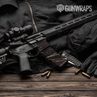 AR-15 Mag & Mag Well Vietnam Tiger Stripe Militant Blood Gun Skin Vinyl Wrap