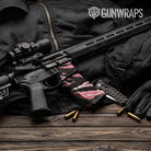 AR-15 Mag & Mag Well Vietnam Tiger Stripe Pink Gun Skin Vinyl Wrap
