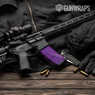 AR-15 Mag Battle Storm Elite Purple Gun Skin Vinyl Wrap