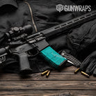 AR-15 Mag Battle Storm Elite Tiffany Blue Gun Skin Vinyl Wrap
