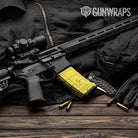AR-15 Mag Battle Storm Elite Yellow Gun Skin Vinyl Wrap