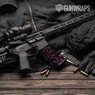 AR-15 Mag Circuit Board Magenta Gun Skin Vinyl Wrap
