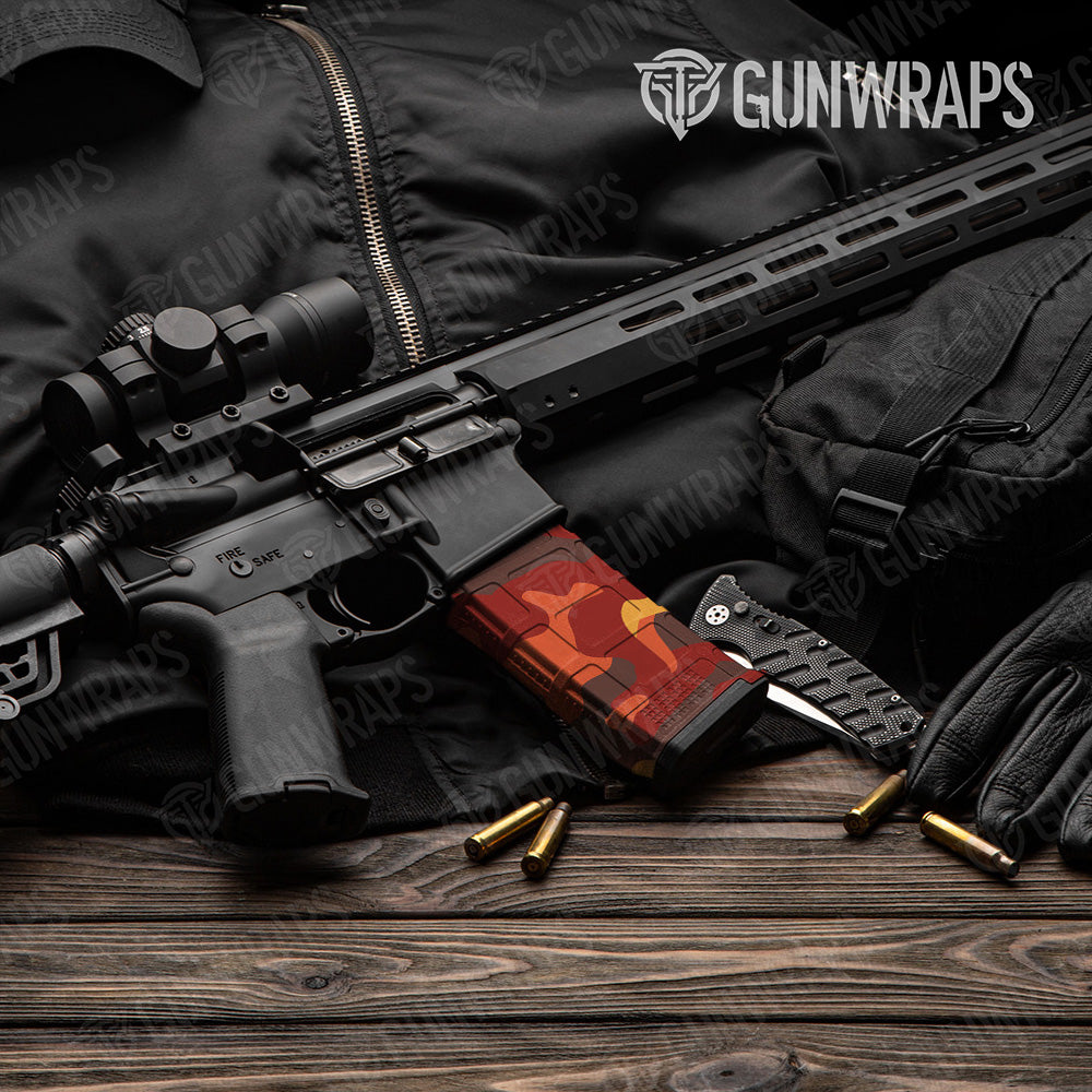 AR-15 Mag Classic Autumn Gun Skin Vinyl Wrap