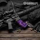 AR-15 Mag Classic Elite Purple Gun Skin Vinyl Wrap