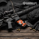 AR-15 Mag Classic Orange Tiger Gun Skin Vinyl Wrap