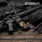 AR-15 Mag Classic Woodland Gun Skin Vinyl Wrap