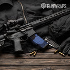 AR-15 Mag Cumulus Blue Midnight Gun Skin Vinyl Wrap