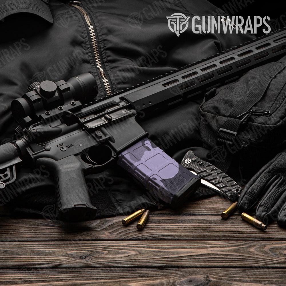 AR-15 Mag Cumulus Lilac Gun Skin Vinyl Wrap
