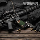 AR-15 Mag Cumulus Woodland Gun Skin Vinyl Wrap