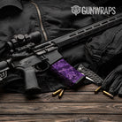 AR-15 Mag Digital Elite Purple Gun Skin Vinyl Wrap