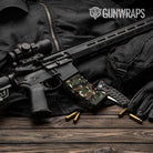 AR-15 Mag Digital Woodland Gun Skin Vinyl Wrap