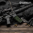 AR-15 Mag Erratic Army Dark Green Gun Skin Vinyl Wrap