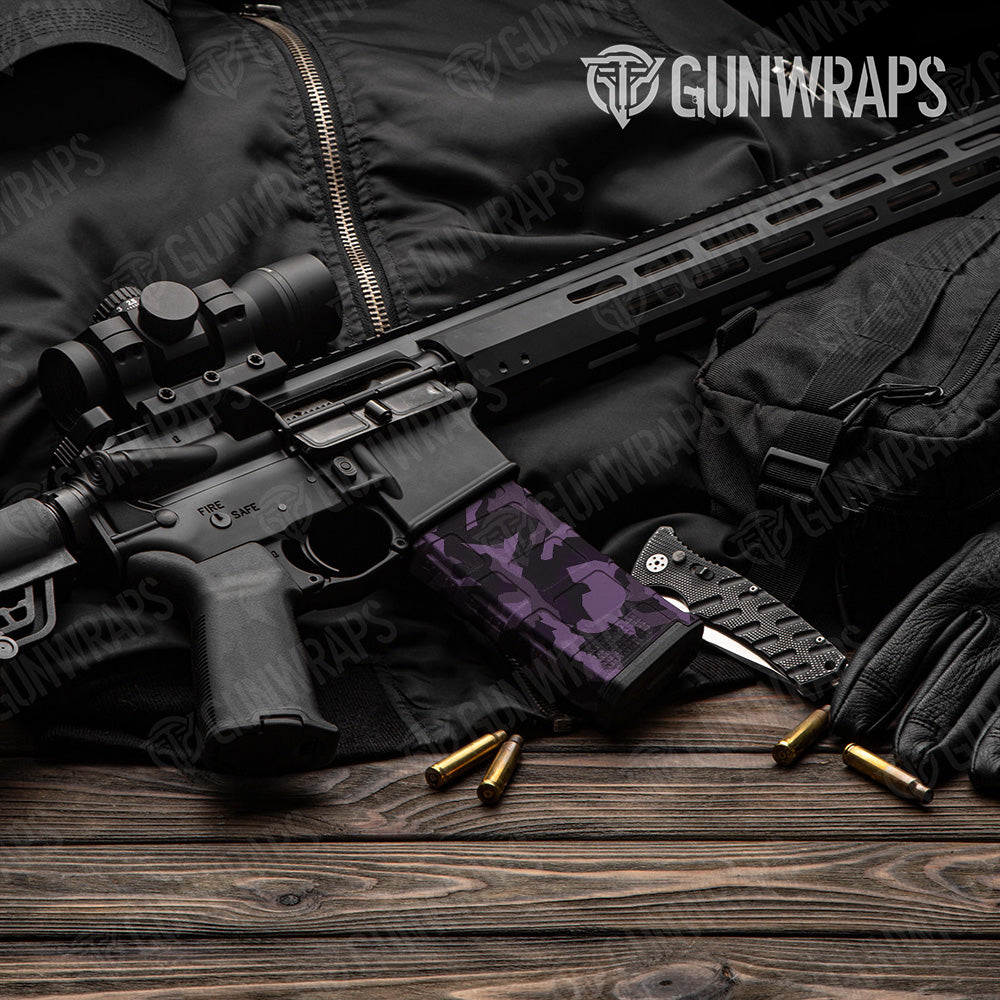 AR-15 Mag Erratic Darkwing Gun Skin Vinyl Wrap