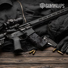 AR-15 Mag Erratic Elite Black Gun Skin Vinyl Wrap