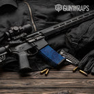 AR-15 Mag Erratic Elite Blue Gun Skin Vinyl Wrap