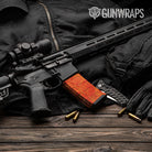 AR-15 Mag Erratic Elite Orange Gun Skin Vinyl Wrap