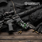 AR-15 Mag Erratic Green Tiger Gun Skin Vinyl Wrap