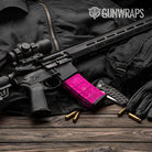 AR-15 Mag Hex DNA Elite Magenta Gun Skin Vinyl Wrap