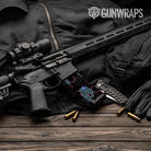 AR 15 Mag Hex DNA Magenta Frost Gun Skin Vinyl Wrap
