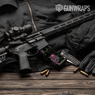 AR 15 Mag Hex DNA Neon Night Gun Skin Vinyl Wrap