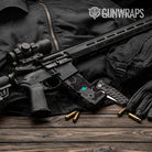 AR 15 Mag Hex DNA Tiffany Blue Gun Skin Vinyl Wrap