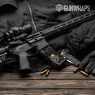 AR 15 Mag Hex DNA Yellow Gun Skin Vinyl Wrap