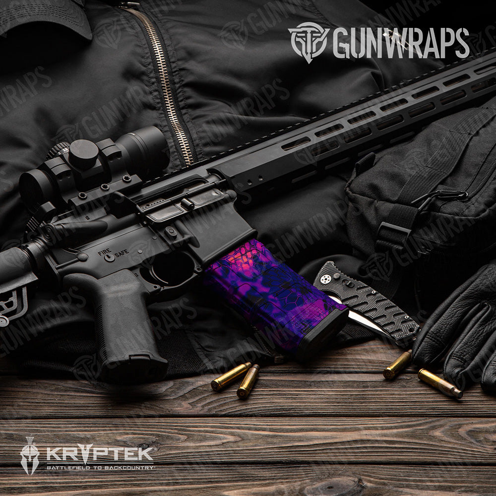 AR-15 Mag Kryptek Infrared Gun Skin Vinyl Wrap