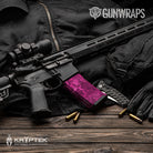AR-15 Mag Kryptek Magenta Gun Skin Vinyl Wrap
