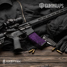 AR-15 Mag Kryptek Purple Gun Skin Vinyl Wrap