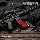 AR-15 Mag Kryptek Red Gun Skin Vinyl Wrap