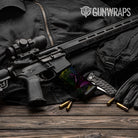 AR-15 Mag Paint Splatter Midnight Gun Skin Vinyl Wrap