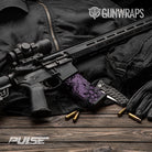 AR-15 Mag Pulse Galaxy Gun Skin Vinyl Wrap