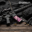 AR-15 Mag Ragged Floral Gun Skin Vinyl Wrap