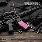 AR-15 Mag Realtree Fishing Pink Gun Skin Vinyl Wrap