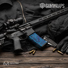 AR-15 Mag Realtree WAV3 Standard Blue Gun Skin Vinyl Wrap