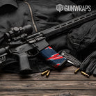 AR-15 Mag Shredded America Gun Skin Vinyl Wrap