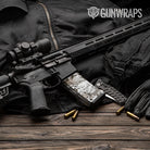 AR-15 Mag Substrate Snowfall Gun Skin Vinyl Wrap