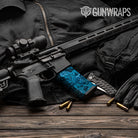 AR-15 Mag Toadaflage Blue Gun Skin Vinyl Wrap