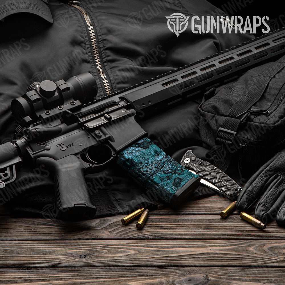 AR-15 Mag Toadaflage River Gun Skin Vinyl Wrap