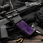 AR-15 Mag Trigon Elite Purple Gun Skin Vinyl Wrap